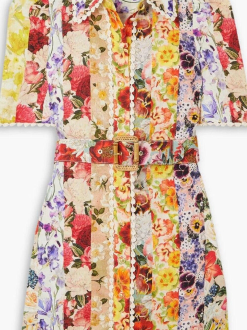 Zimmermann Wonderland Floral Shirt Dress – NWT
